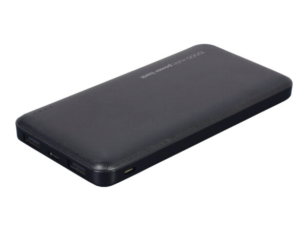 Gembird | Power Bank | PB10-02 | 10000 mAh | 2 x USB-AF | Black - Image 2