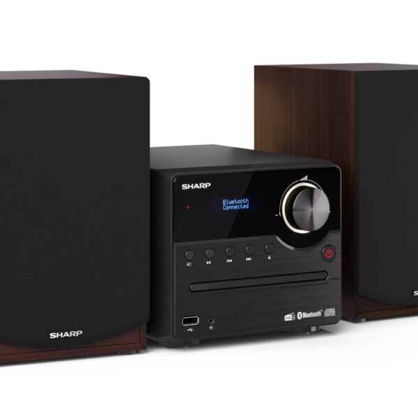 Sharp | Hi-Fi Micro System | XL-B517D(BR) | Brown | USB port | AUX in | Bluetooth | CD player | FM radio | Wireless connection