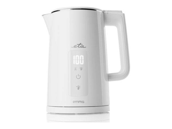 ETA | Kettle | ETA559590010 Emma | Electric | 2200 W | 1.5 L | Stainless steel | 360° rotational base | White - Image 2