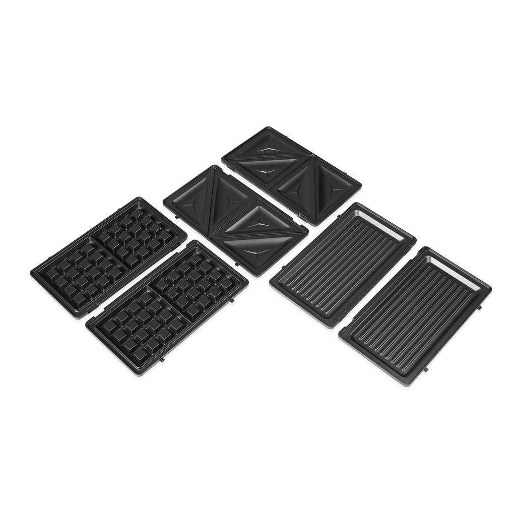 Tristar | Sandwich maker 3-in-1 | SA-3071 | 750 W | Number of plates 3 | Black - Image 4