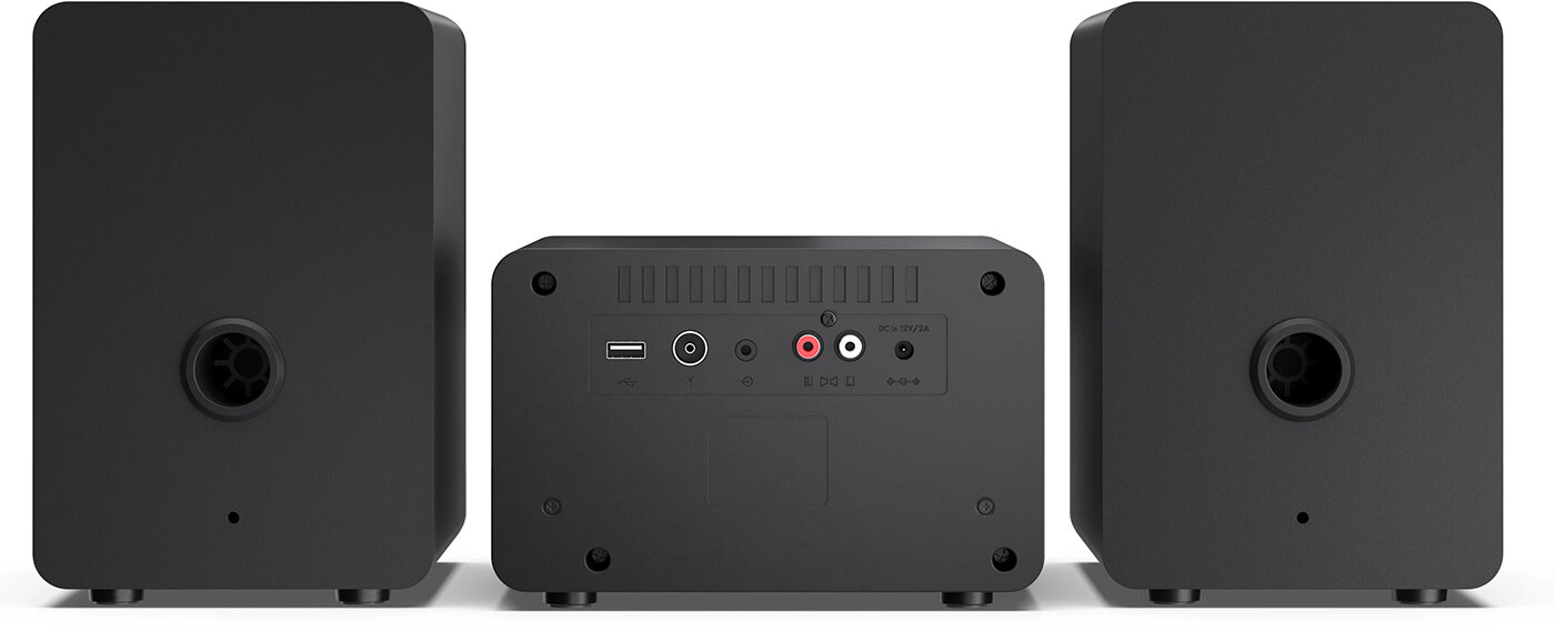 Sharp XL-B520D(BK) Tokyo Hi-Fi Micro System 2.0, FM/DAB/DAB+/USB, CD, Bluetooth 5.0, Aux-in, Black | Sharp | Tokyo Hi-Fi Micro System 2.0 | XL-B520D(BK) | Yes | Bluetooth | Black - Image 11