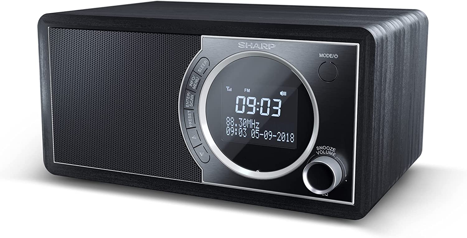 Sharp DR-450(BK) Digital Radio, FM/DAB/DAB+, Bluetooth 4.2, Alarm function, Midnight Black | Sharp | Digital Radio | DR-450(BK) | Bluetooth | Midnight Black - Image 3