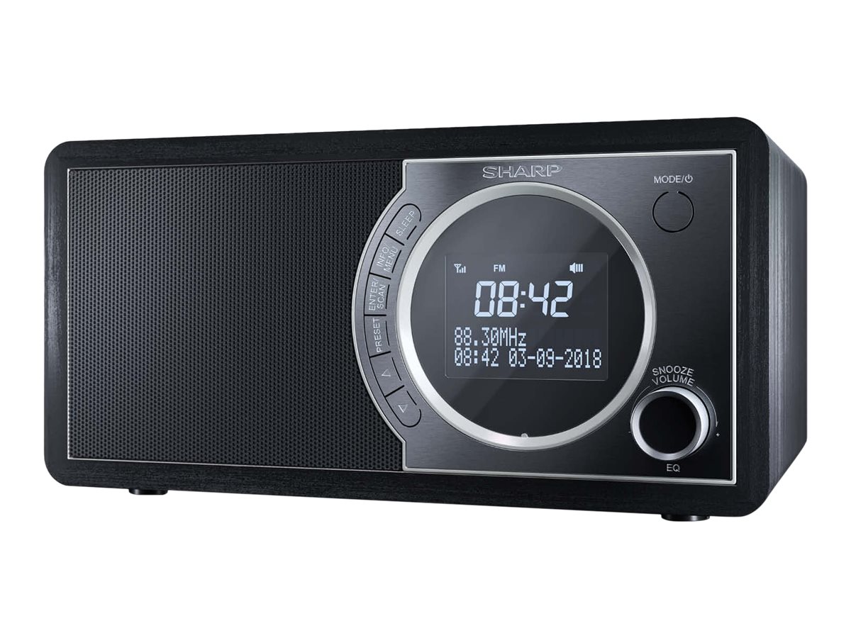 Sharp DR-450(BK) Digital Radio, FM/DAB/DAB+, Bluetooth 4.2, Alarm function, Midnight Black | Sharp | Digital Radio | DR-450(BK) | Bluetooth | Midnight Black - Image 2