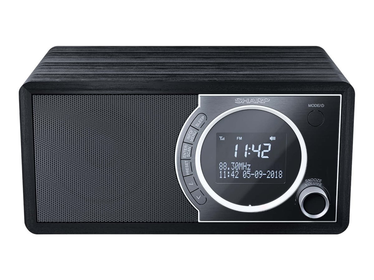 Sharp DR-450(BK) Digital Radio, FM/DAB/DAB+, Bluetooth 4.2, Alarm function, Midnight Black | Sharp | Digital Radio | DR-450(BK) | Bluetooth | Midnight Black - Image 4