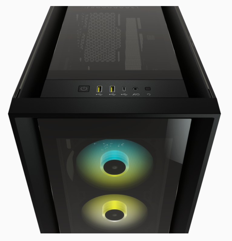 Corsair | RGB Computer Case | iCUE 5000X | Side window | Black | ATX | Power supply included No | ATX - Image 6