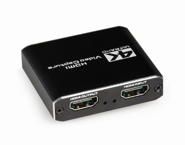 Gembird | USB HDMI grabber, 4K, pass-through HDMI | UHG-4K2-01