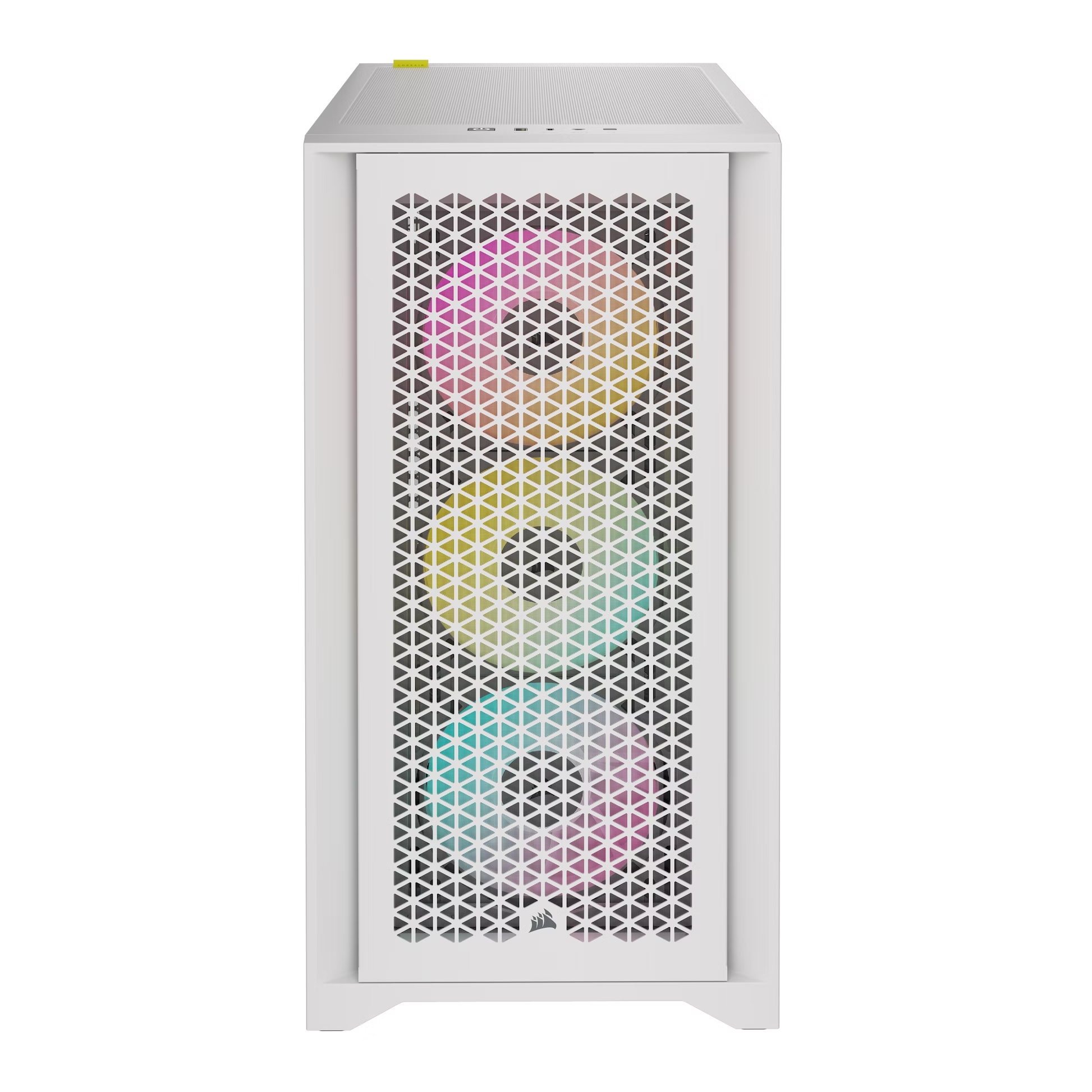 Corsair | Tempered Glass PC Case | iCUE 4000D RGB AIRFLOW | Side window | White | Mid-Tower | Power supply included No - Image 2