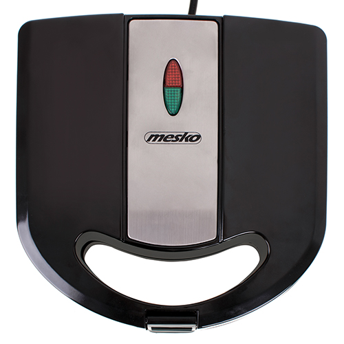 Mesko | Sandwich maker 3 in 1 | MS 3045 | 750 W | Number of plates 3 | Number of pastry 2 | Black/Silver - Image 4