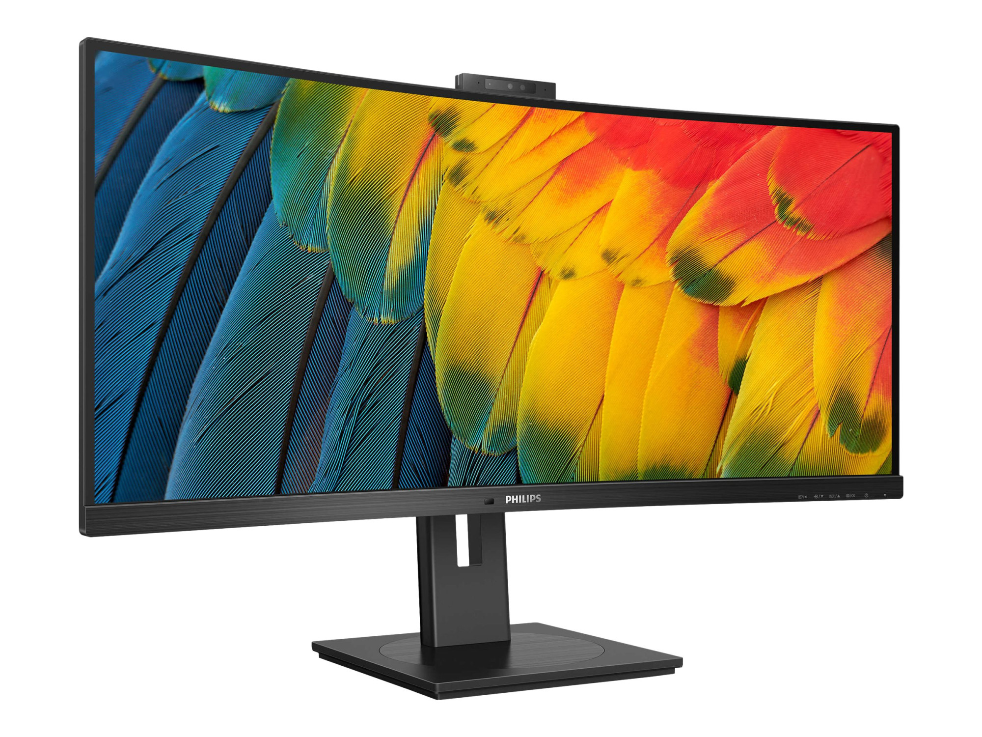 Philips | Curved Monitor | 34B1U5600CH/00 | 34 " | VA | WQHD | 21:9 | 120 Hz | 4 ms | 3440 x 1440 | 350 cd/m² | HDMI ports quantity 1 | Black - Image 6
