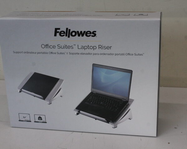 SALE OUT. Fellowes Office Suites laptop stand | Fellowes | Office Suites Laptop Stand | DAMAGED PACKAGING | Black/Silver