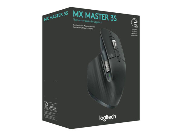 Logitech MX MASTER 3S Wireless Mouse, Graphite | Logitech - Image 6