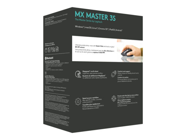 Logitech MX MASTER 3S Wireless Mouse, Graphite | Logitech - Image 9