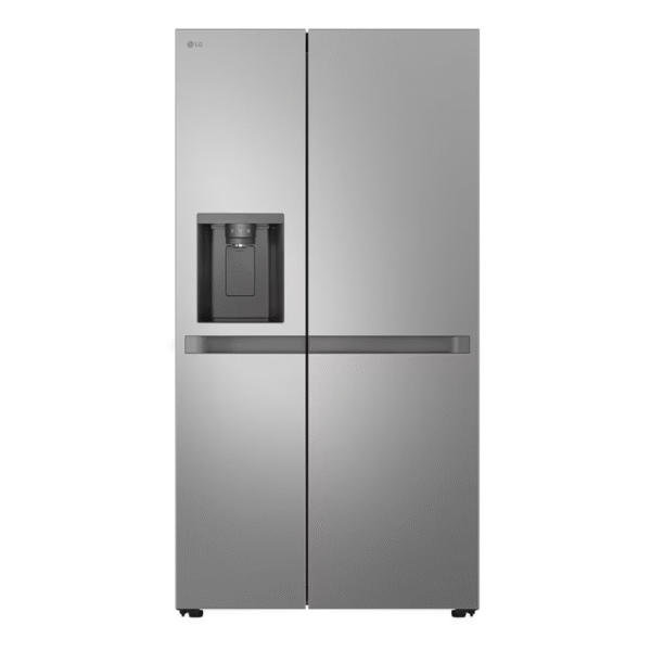 LG Refrigerator | GSLC41PYPE | Energy efficiency class E | Free standing | Side by side | Height 179 cm | Fridge net capacity 420 L | Freezer net capacity 221 L | Display | 36 dB | Grey
