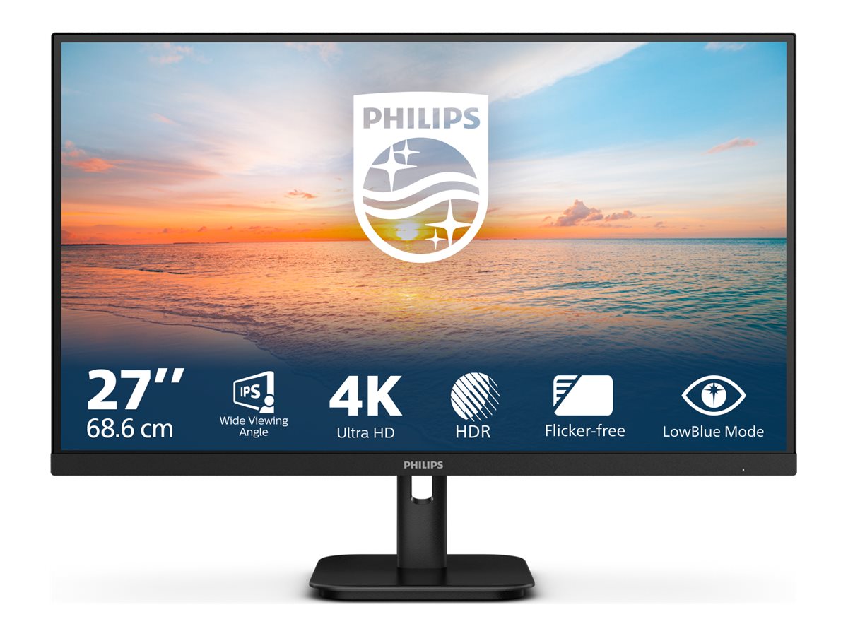 Philips | 27E1N1800A/00 | 27 " | IPS | 16:9 | 60 Hz | 4 ms | 3840 x 2160 pixels | 350 cd/m² | HDMI ports quantity 2 | Black - Image 5