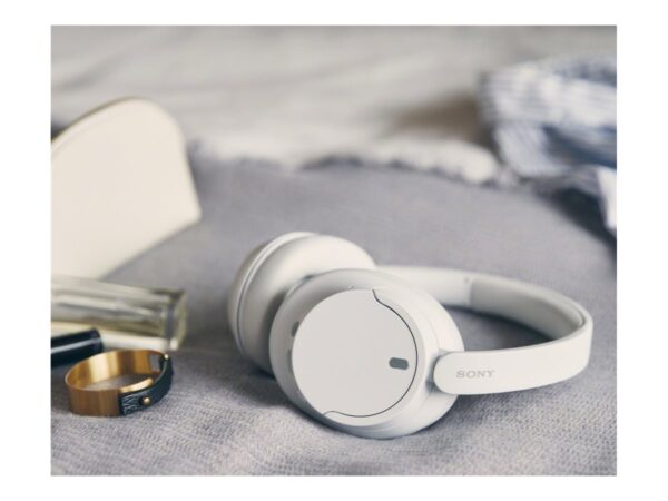 Sony WH-CH720N Wireless ANC (Active Noise Cancelling) Headphones, Beige | Sony | Wireless Headphones | WH-CH720N | Wireless | On-Ear | Microphone | Noise canceling | Wireless | White - Image 10