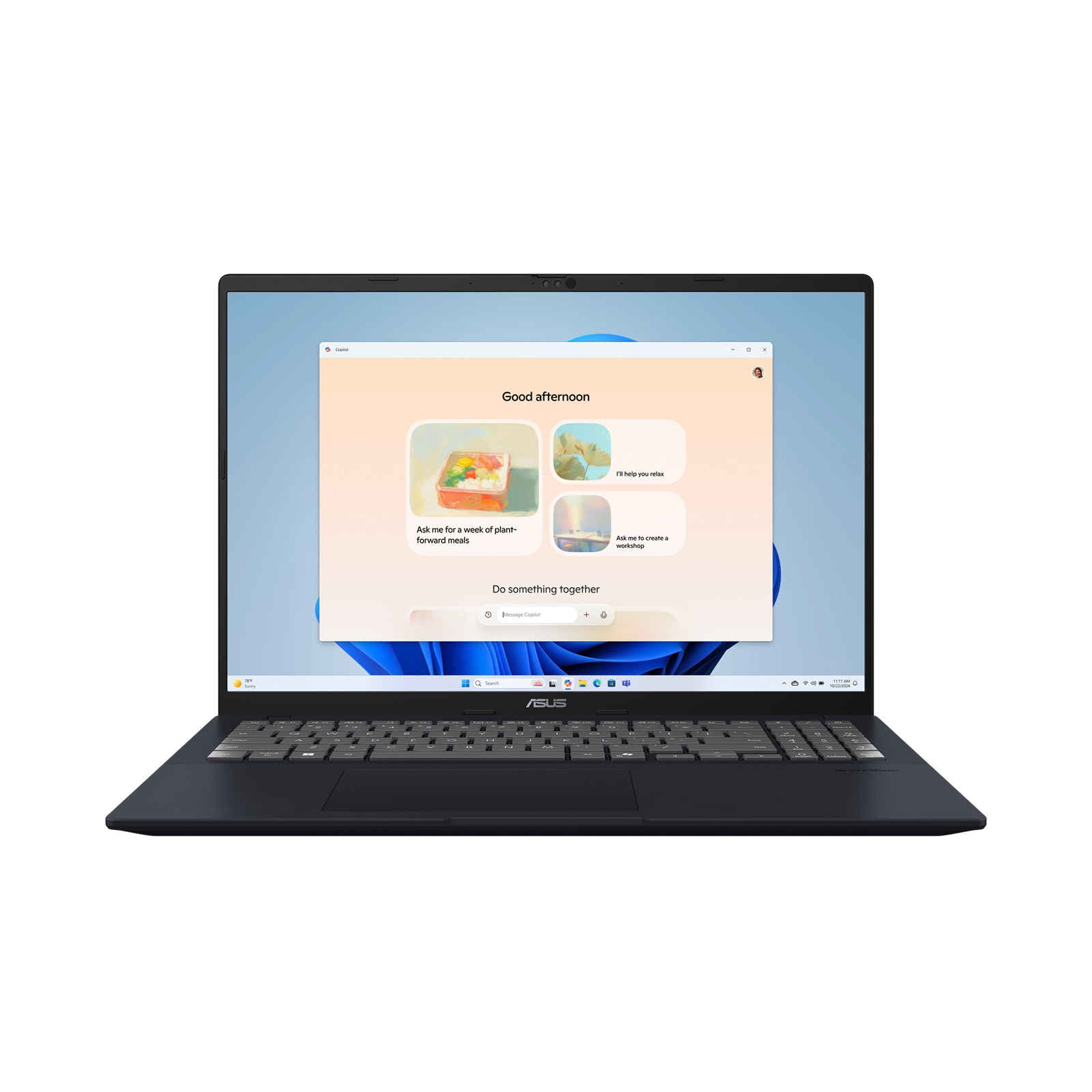 Asus Vivobook 16 X1607CA-MB045W | Quiet Blue | 16 " | IPS | WUXGA | 1920 x 1200 pixels | Anti-glare | Intel Core Ultra 5 | 225H | 16 GB | DDR5 | Solid-state drive capacity 512 GB | Intel Graphics | Windows 11 Home | 802.11ax | Bluetooth version 5.2 | Keyboard language English | Keyboard backlit | Warranty 24 month(s)