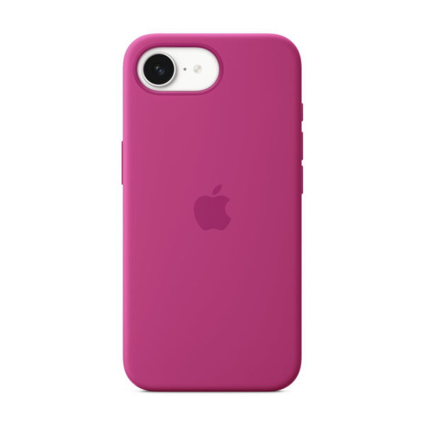 Apple iPhone 16e Silicone Case – Fuchsia | Apple