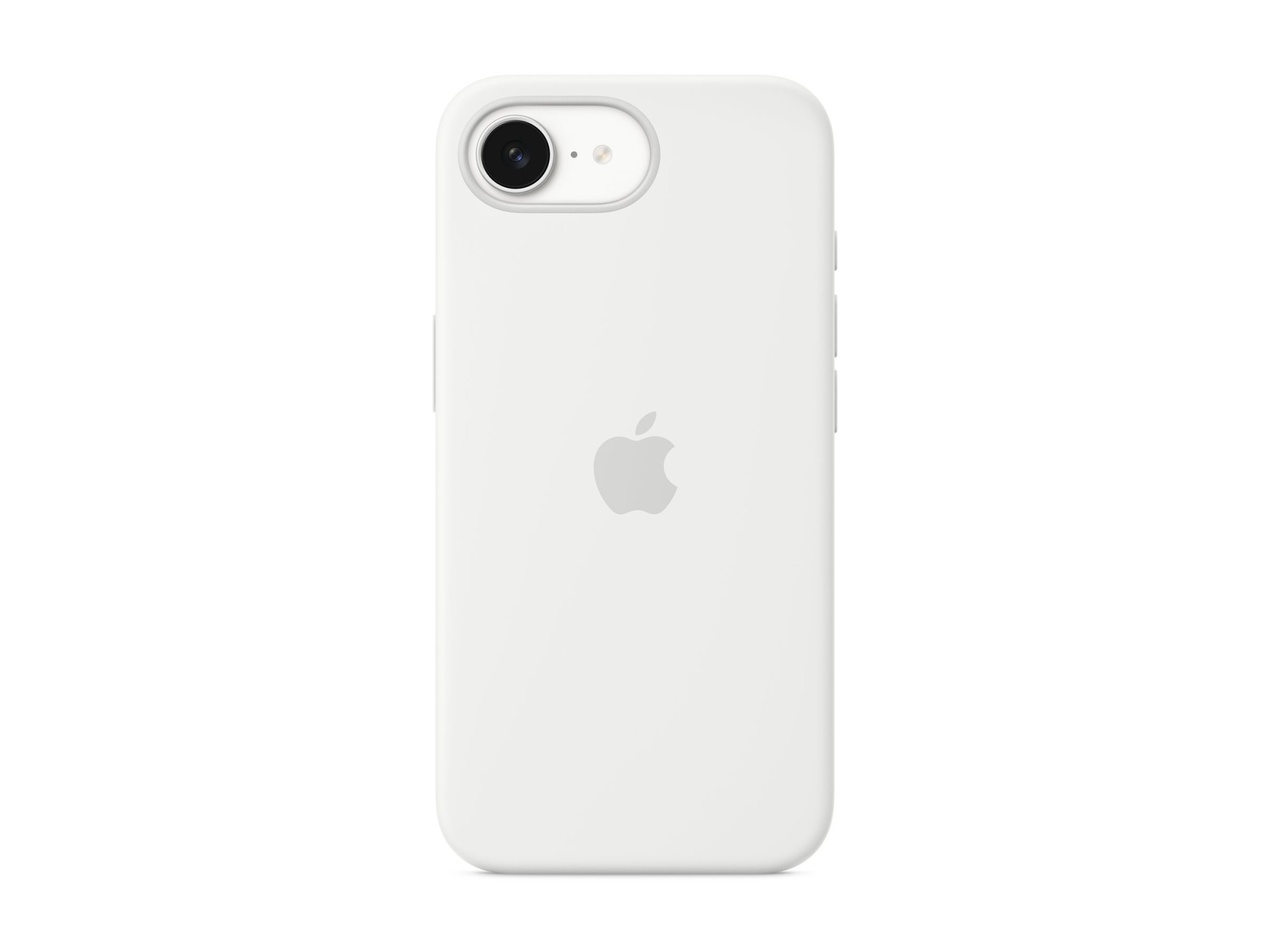 Apple iPhone 16e Silicone Case – White | Apple