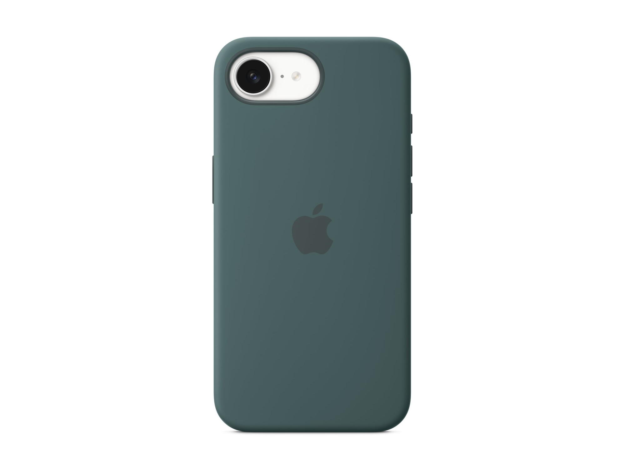 Apple iPhone 16e Silicone Case – Lake Green | Apple