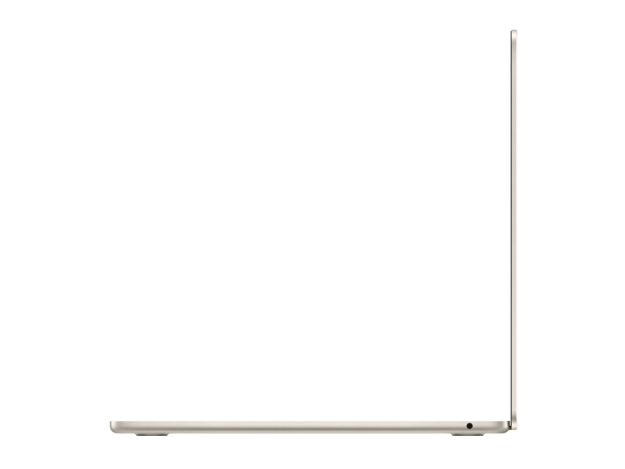 Apple MacBook | Air | Starlight | 15 " | IPS | 2880 x 1864 pixels | Apple M4 | 16 GB | Solid-state drive capacity 256 GB | Apple M4 chip 10-core CPU/10-core GPU | macOS | 802.11ax | Bluetooth version 5.0 | Keyboard language Swedish | Keyboard backlit | Warranty 12 month(s) - Image 5