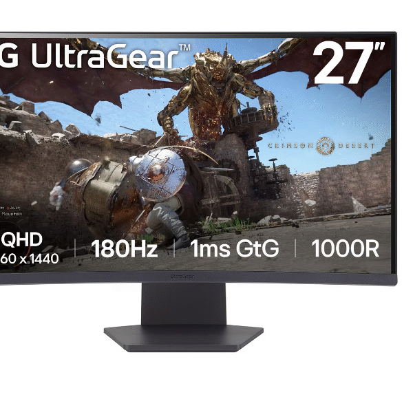 LG | 27GS60QC-B | 27 " | VA | QHD | 16:9 | 180 Hz | 1 ms | 2560 x 1440 pixels | 300 cd/m² | HDMI ports quantity 2