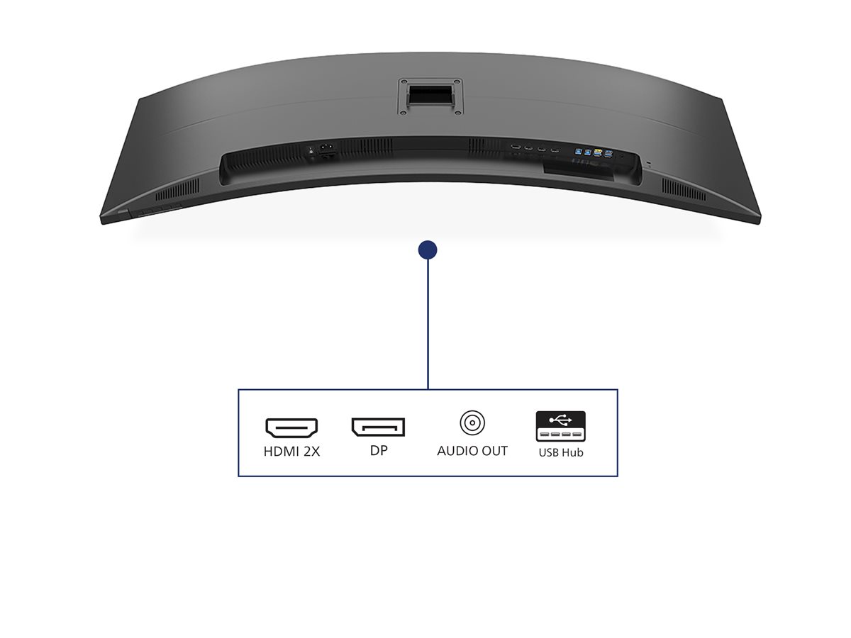 Philips | Curved LCD Display | 498P9/00 | 48.8 " | VA | Dual QHD | 32:9 | 70 Hz | 5 ms | 5120 x 1440 pixels | 450 cd/m² | Headphone out | HDMI ports quantity 2 | Black - Image 26