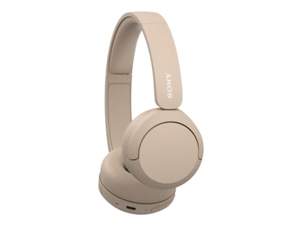 Sony WH-CH520 Wireless Headphones, Beige | Sony | Wireless Headphones | WH-CH520 | Wireless | On-Ear | Microphone | Noise canceling | Wireless | Beige - Image 6