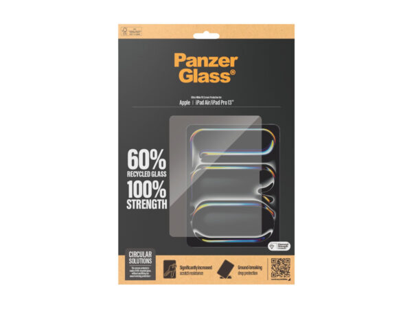PanzerGlass Ultra-Wide Fit | 2835 | 13 " | Screen protector | For Apple iPad Air 13'' (2024)/Apple iPad Pro 13'' (2024) | Transparent - Image 4