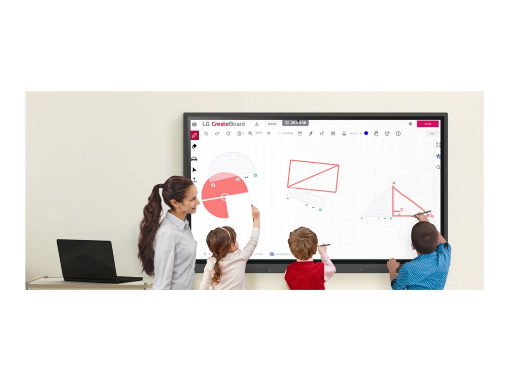 LG Multi Touch CreateBoard | 55TR3DK-B | 55 " | 350 cd/m² | Landscape | 16/7 | Android | Wi-Fi | Touchscreen | 8 ms | 178 ° | 178 ° - Image 16