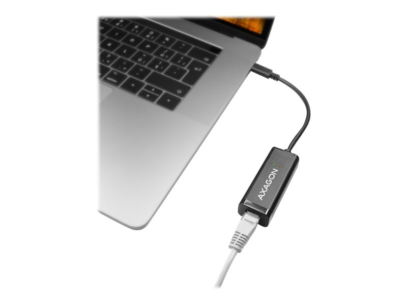 AXAGON ADE-SRC High-speed USB-C 3.1 Gigabit Ethernet 10/100/1000Mbit adapter with automatic installation - Image 19