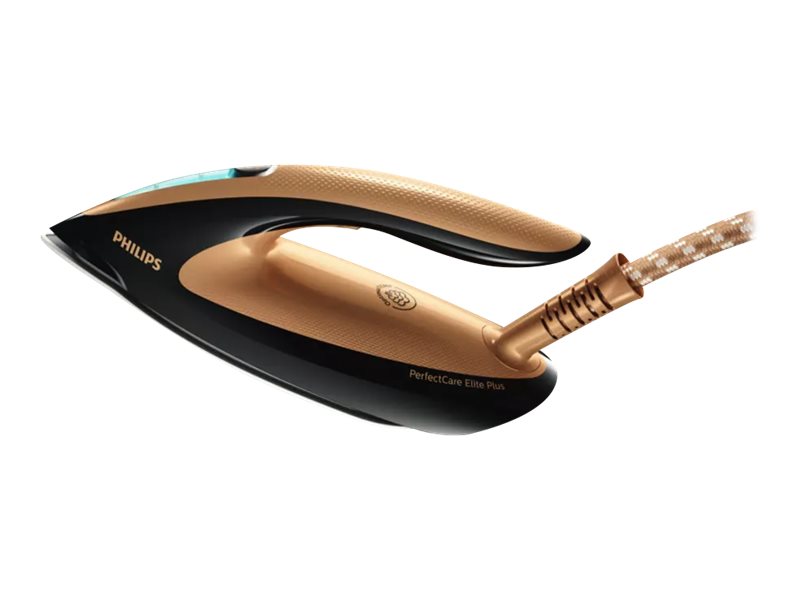 Philips | PerfectCare Elite Ironing system | GC9682/80 | Iron | 2700 W | Water tank capacity 1800 ml | Continuous steam 165 g/min | Black - Image 2