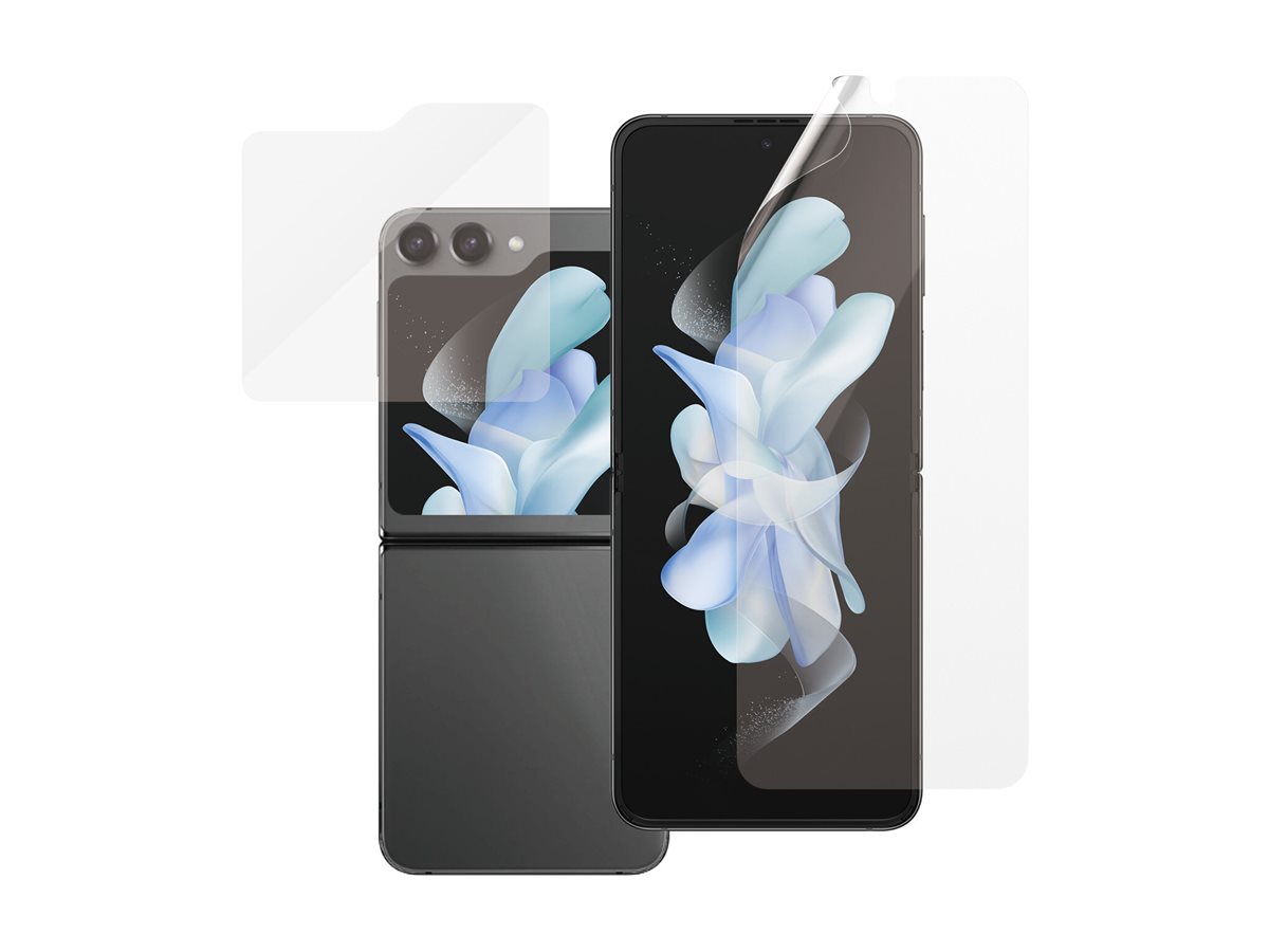PanzerGlass | Screen protector | Samsung | Z flip5 CF AB | Thermoplastic polyurethane (TPU); Tempered glass; Polyethylene terephthalate (PET) | Transparent - Image 4