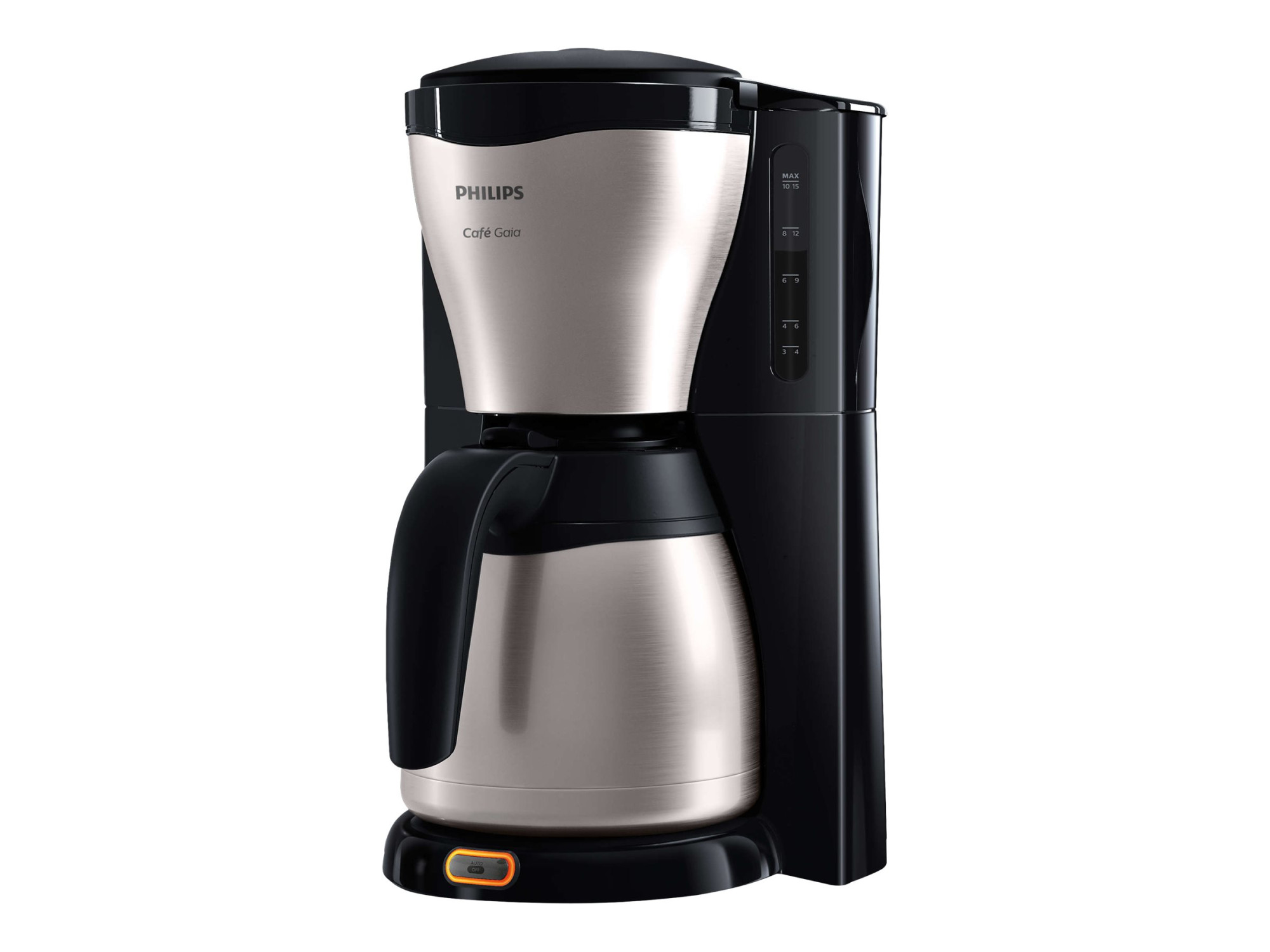 Philips | Coffee Maker | HD7546/20 | Drip | 1000 W | Black/Metal - Image 2