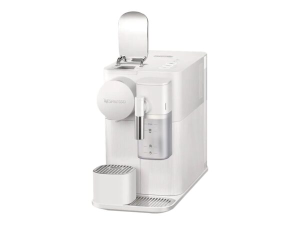 Delonghi | Coffee Machine | EN510.W Lattissima One | Pump pressure 19 bar | Built-in milk frother | Automatic | 1450 W | White - Image 2