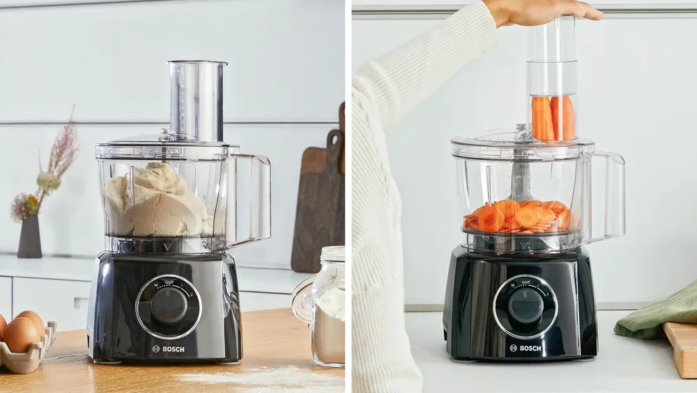 Bosch | Food Processor MultiTalent 3 Plus | MCM3PM386 | 900 W | Number of speeds 2 | Bowl capacity 2.3 L | Black/Stainless steel - Image 4