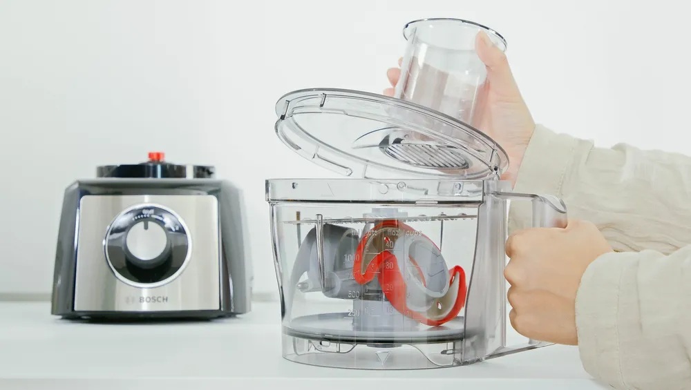 Bosch | Food Processor MultiTalent 3 Plus | MCM3PM386 | 900 W | Number of speeds 2 | Bowl capacity 2.3 L | Black/Stainless steel - Image 6