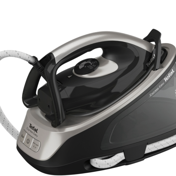 TEFAL Steam Station | SV6140 Express Easy | 2200 W | 1.7 L | 6 bar | Auto power off | Vertical steam function | Calc-clean function | Black/Steel Grey