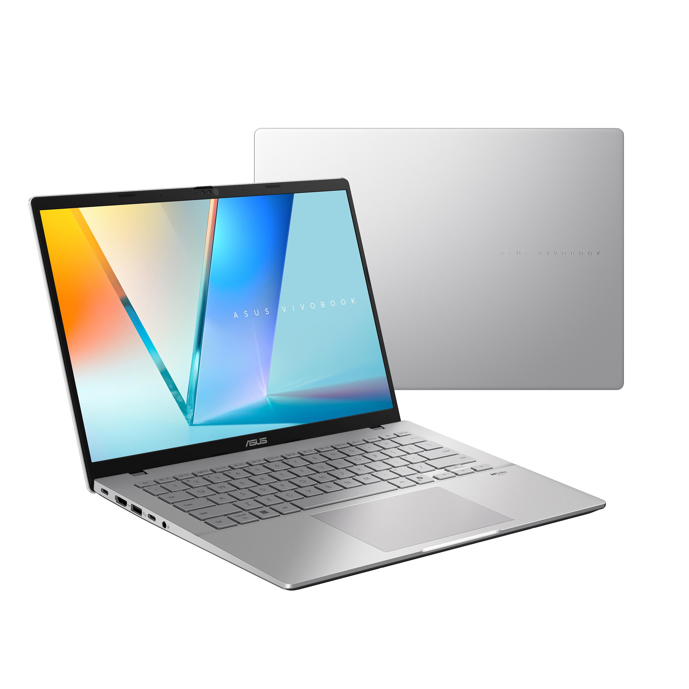 Asus Vivobook S14 | Cool Silver | 14 " | IPS | WUXGA | 1920 x 1200 pixels | Anti-glare | Intel Core i5 | i5-13420H | 16 GB | DDR5 | Solid-state drive capacity 512 GB | Intel UHD Graphics | Windows 11 Home | 802.11ax | Bluetooth version 5.3 | Keyboard language US | Keyboard backlit | Warranty 24 month(s) - Image 8