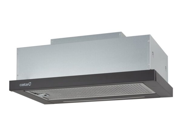 CATA | Hood | TFH 6630 BK /A | Telescopic | Energy efficiency class A+ | Width 60 cm | 605 m³/h | Touch Control | LED | Black - Image 8