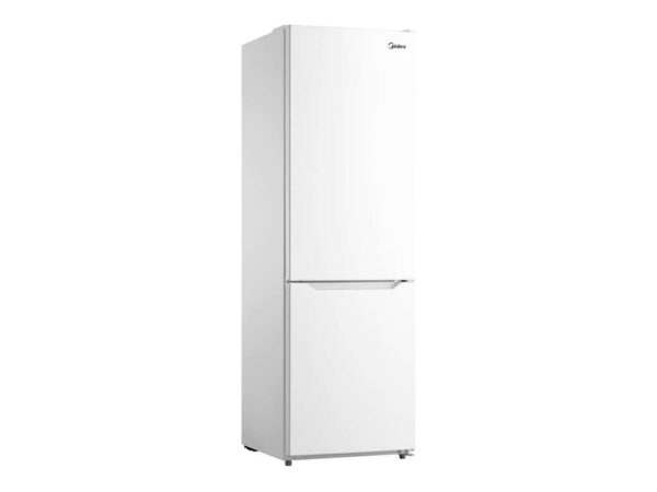 Midea Refrigerator | MDRB424FGE01I | Energy efficiency class E | Free standing | Combi | Height 188 cm | No Frost system | Fridge net capacity 224 L | Freezer net capacity 86 L | 42 dB | White - Image 2