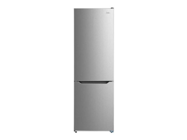 Midea Refrigerator | MDRB424FGE02I | Energy efficiency class E | Free standing | Combi | Height 188 cm | No Frost system | Fridge net capacity 224 L | Freezer net capacity 86 L | 42 dB | Grey - Image 2