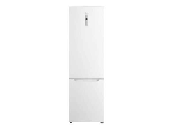 Midea Refrigerator | MDRB489FGE01O | Energy efficiency class E | Free standing | Combi | Height 201 cm | No Frost system | Fridge net capacity 247 L | Freezer net capacity 83 L | Display | 41 dB | White - Image 2