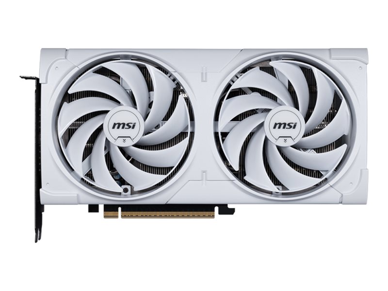 MSI GeForce RTX 5070 12G VENTUS 2X OC WHITE | NVIDIA | 12 GB | GeForce RTX 5070 | GDDR7 | HDMI ports quantity 1 | PCI Express Gen 5 - Image 2
