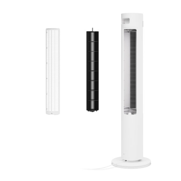 Duux Fan | Elevate | Tower Fan | White | Diameter 29 cm | Number of speeds 12 | Oscillation | 4-40 W - Image 9