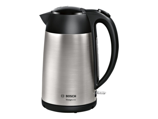 Bosch | Kettle | DesignLine TWK3P420 | Electric | 2400 W | 1.7 L | Stainless steel | 360° rotational base | Stainless steel/Black - Image 6