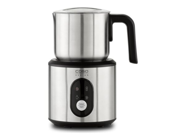Caso Crema & Choco Milk frother, LED Display, 360° base station, Inox | Caso | Crema & Choco Milk frother | 01666 | 0,35 L | 500 W | Black - Image 2