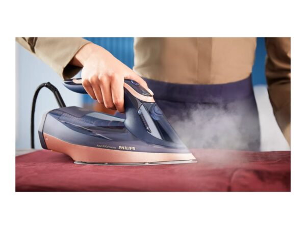 Philips | DST8050/20 Azur | Steam Iron | 3000 W | Water tank capacity 350 ml | Continuous steam 85 g/min | Blue - Image 15