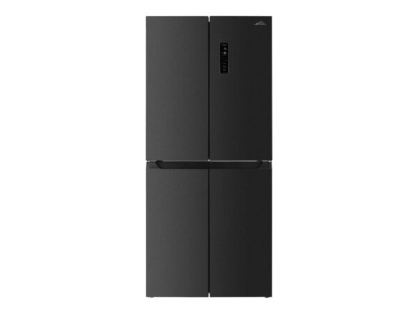 ETA | Refrigerator | ETA139090015DN | Energy efficiency class D | Free standing | Side by Side | Height 180 cm | No Frost system | Fridge net capacity 271 L | Freezer net capacity 150 L | Display | 39 dB | Black - Image 2