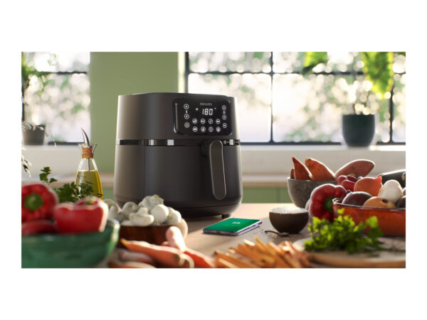 Philips XXL Airfryer | HD9285/90 | Power 2000 W | Capacity 7.2 L | Black/Dark silver - Image 4