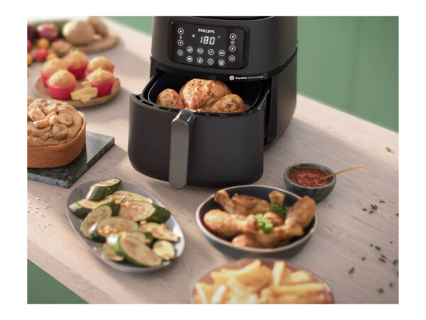 Philips XXL Airfryer | HD9285/90 | Power 2000 W | Capacity 7.2 L | Black/Dark silver - Image 6
